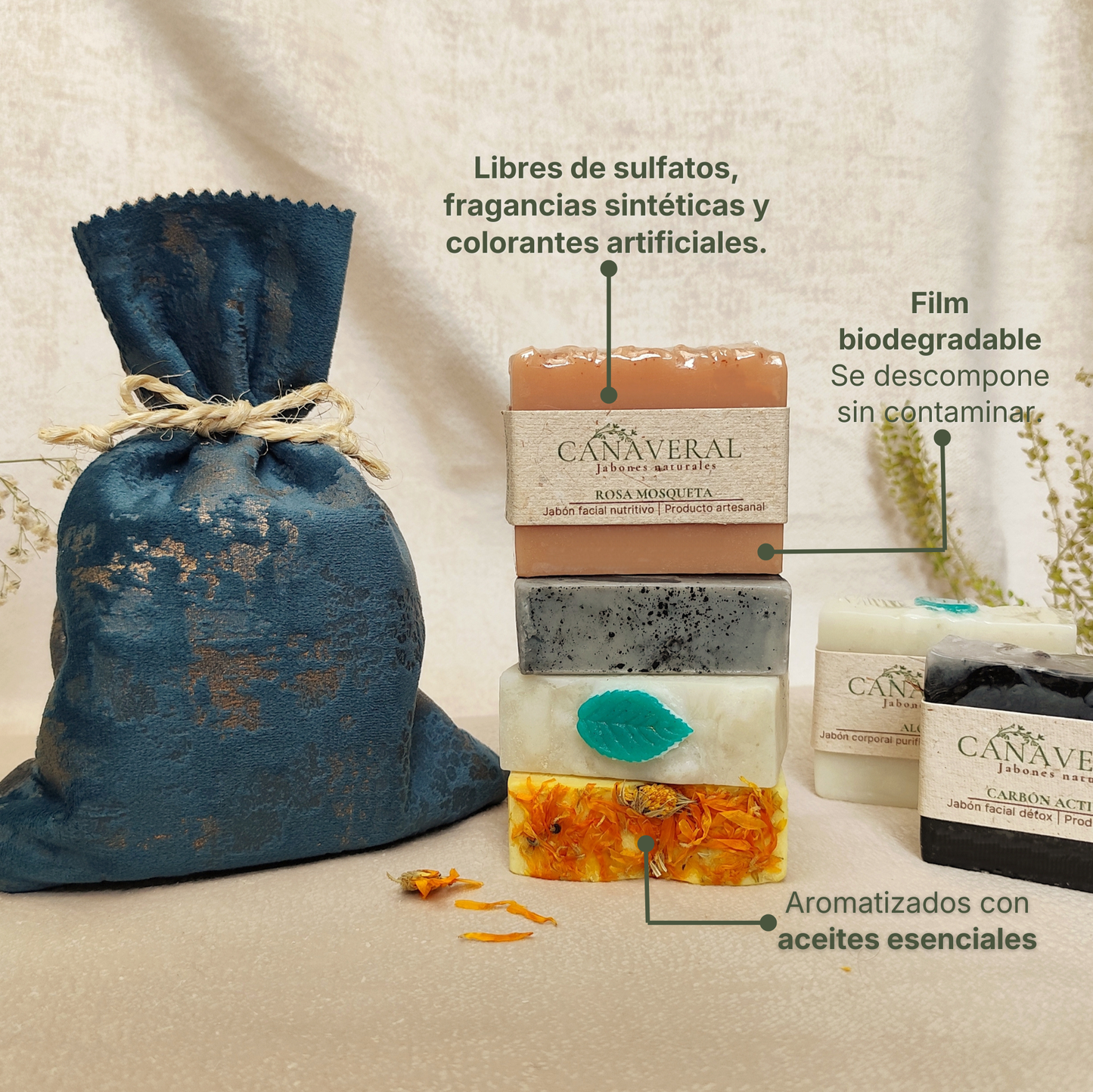 Jabón facial Antiacné