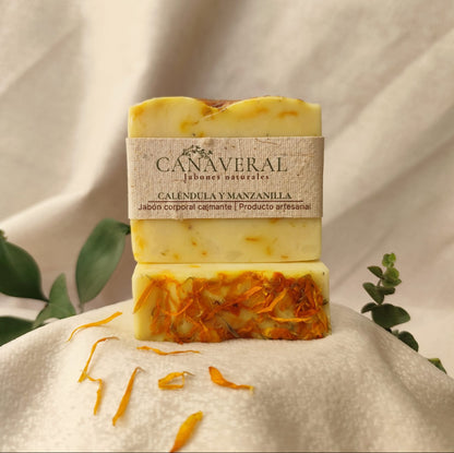 Jabón de caléndula y manzanilla