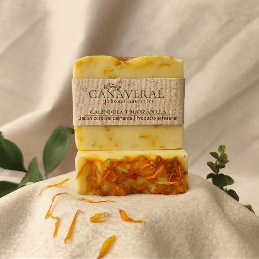 Jabón de caléndula y manzanilla