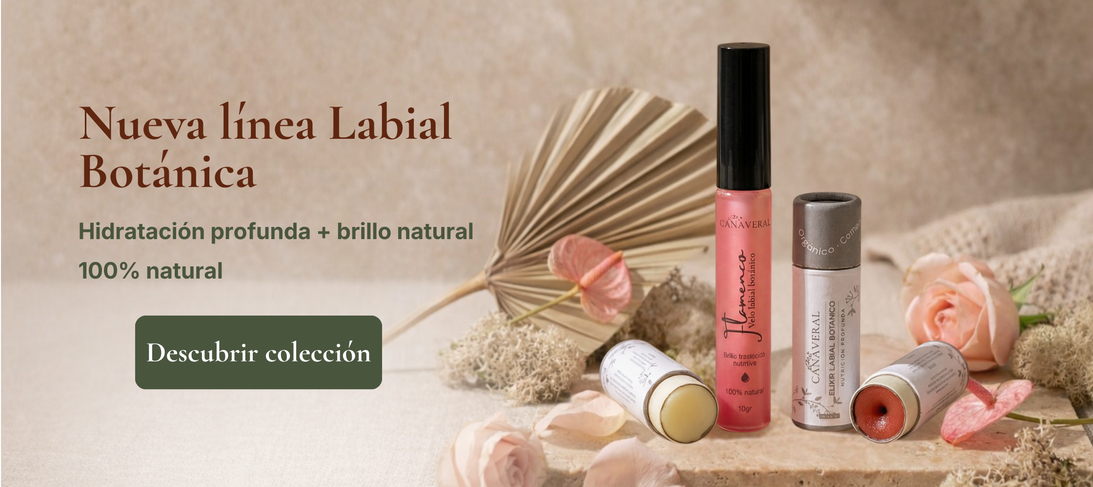 Hidratantes de labios 100% natural