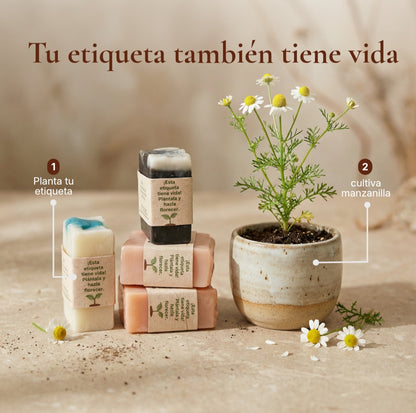 Jabón exfoliante de café